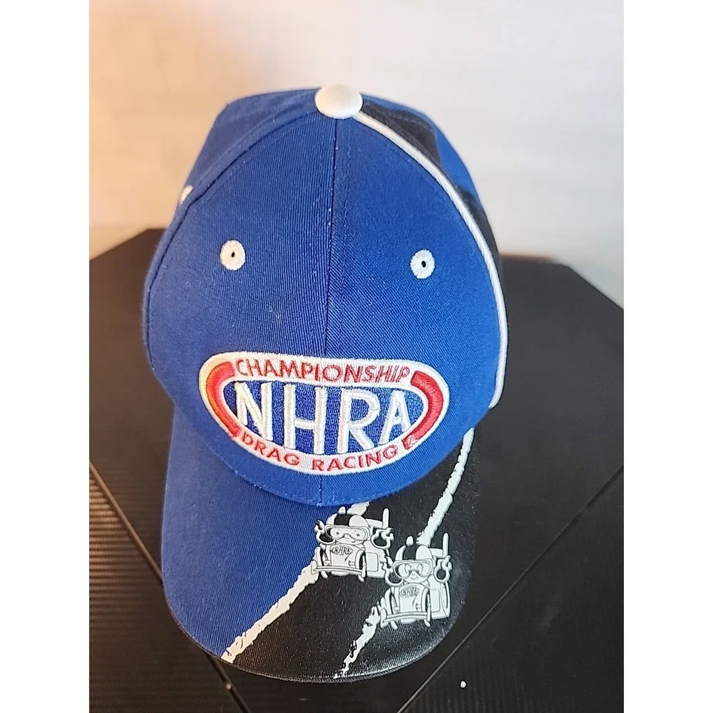 🔥 NHRA • Drag Racing Championship Hat • Little Racer • Adjustable Blue